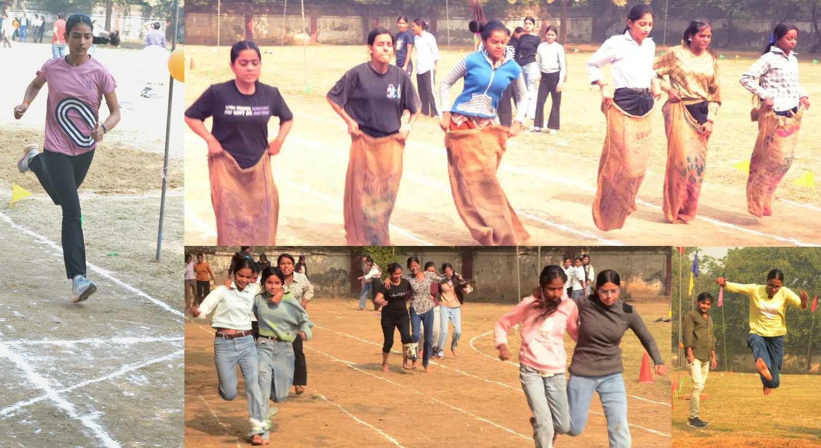 राजकीय महिला महाविद्यालय में आयोजित वार्षिक खेल प्रतियोगिता में छात्रा दिव्या ने तीन स्वर्ण व एक कांस्य पदक  जीतकर बेस्ट एथलीट का खिताब अपने नाम किया 