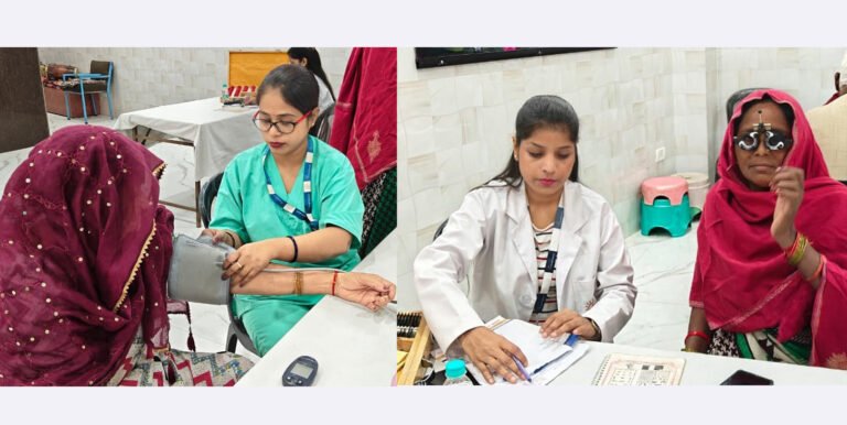 डॉ. सूरज प्रकाश आरोग्य केंद्र ने श्री गोपाल मंदिर ट्रस्ट, बल्लभगढ़ के साथ मिलकर  लगाया कैंप