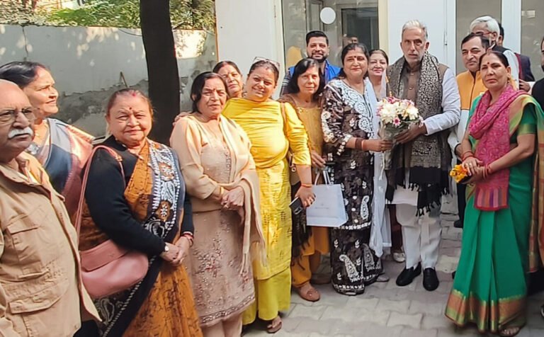 दूरसंचार विभाग भारत सरकार संचार मंत्रालय की सदस्य नियुक्त हुई कुसुम महाजन ने जताया चौ.कृष्णपाल गुर्जर का आभार