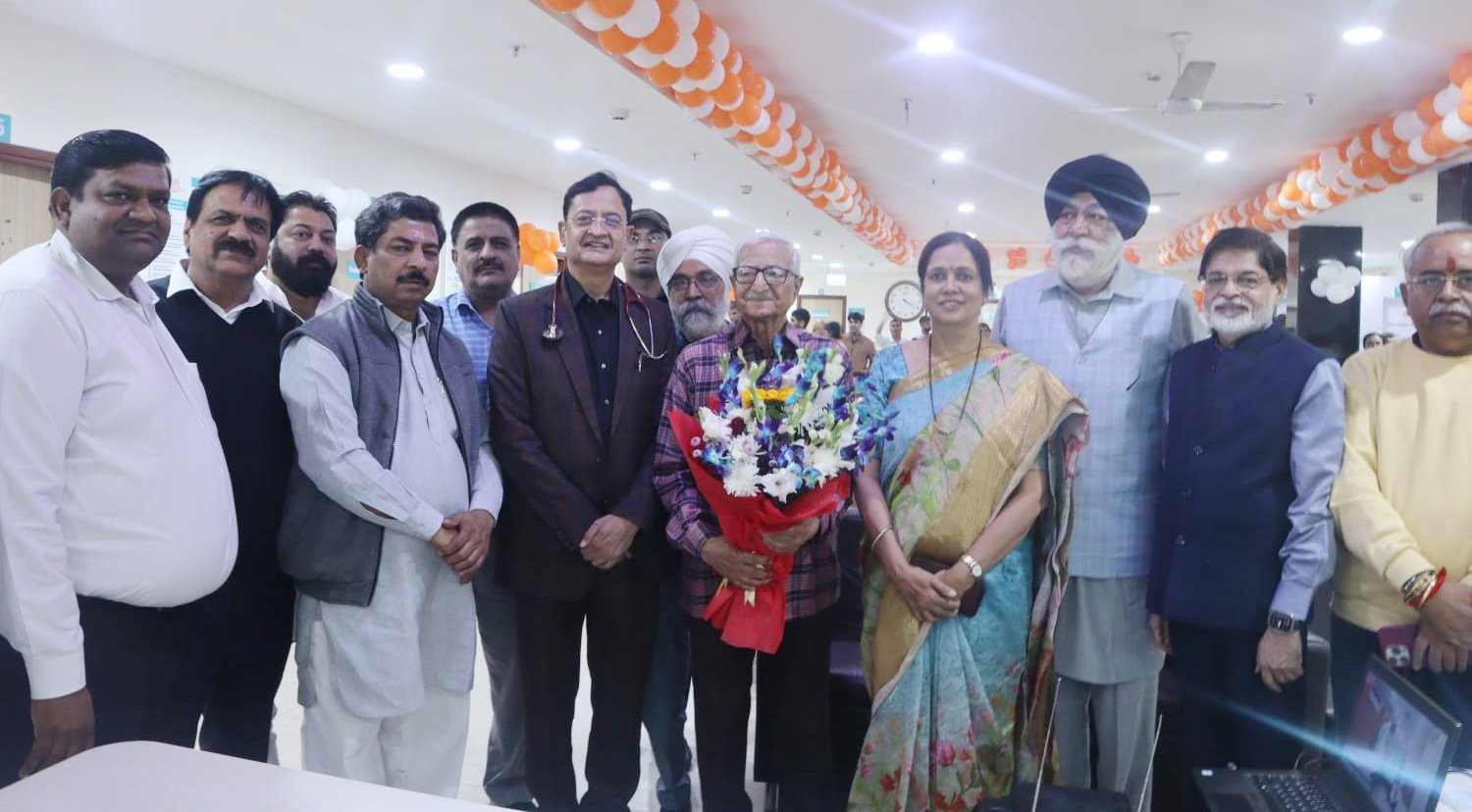 सरबत दा भला चेरिटेबल ट्रस्ट ने एसएसबी अस्पताल में अपना स्थापना दिवस धूमधाम से मनाया