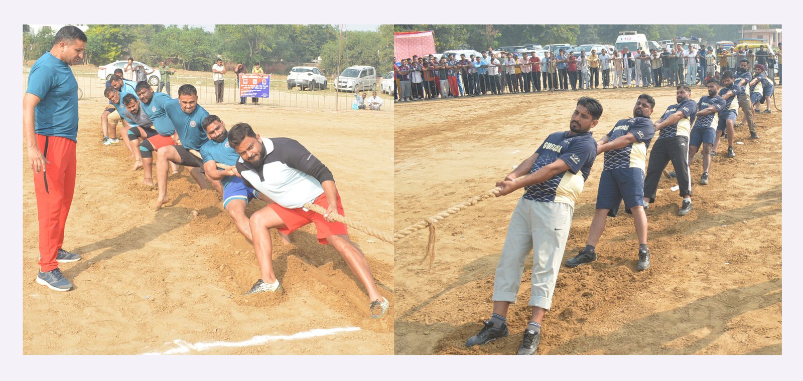 हरियाणा युवा संघ द्वारा दशहरा मैदान में 13वां सर्कल कबड्डी कप और रस्साकशी मुकाबलों का आयोजन