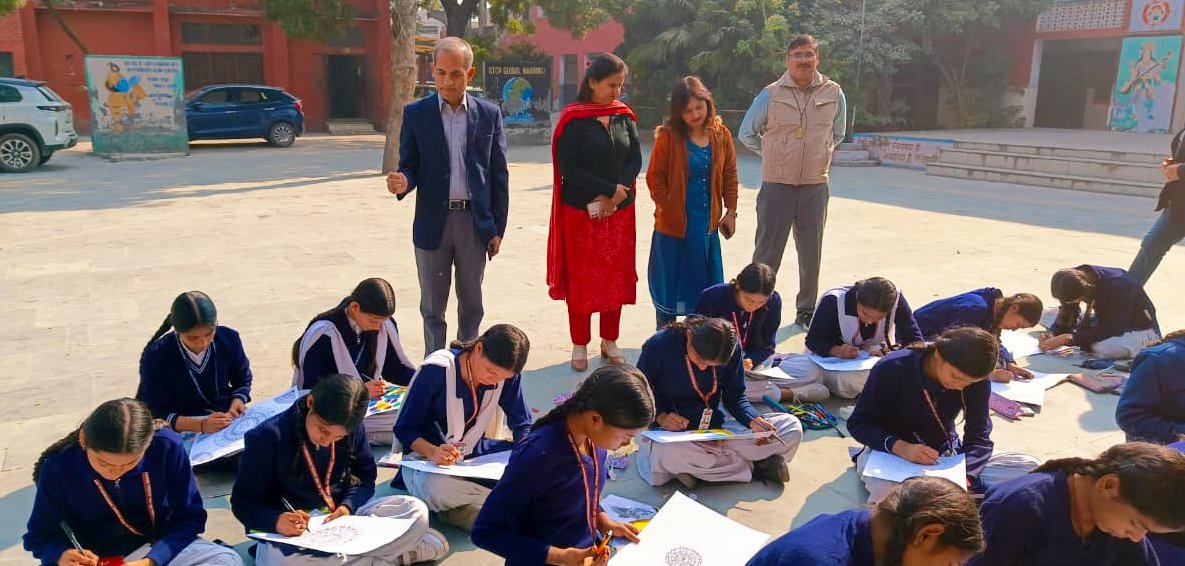 ऑन द स्पॉट प्रतियोगिता में राजकीय विद्यालय सराय ख्वाजा के विद्यार्थियों का उत्कृष्ट प्रदर्शन, रोशनी ने हासिल किया प्रथम स्थान