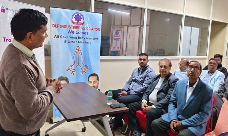 डीएलएफई एसोसिएशन के कार्यालय में साइबर सुरक्षा जागरूकता कार्यक्रम का आयोजन