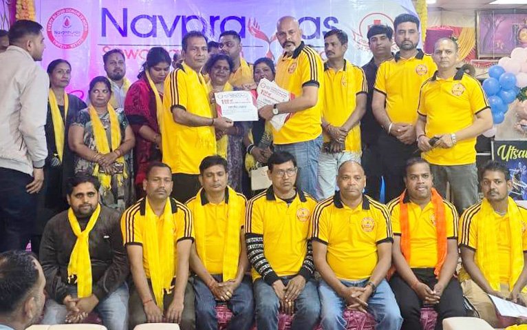 नवप्रयास ने कॉफी विद ब्लड डॉनर्स के तहत 100 डॉनर्स  को किया सम्मानित