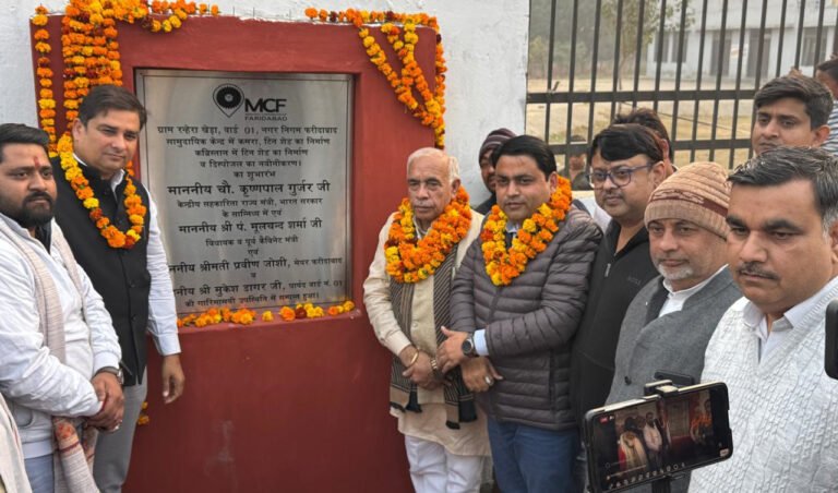 गांव रनहेरा खेड़ा में सामुदायिक केंद्र में कमरा एवं टीन शेड, कब्रिस्तान में टीन शेड निर्माण तथा डिस्पोजल के नवीनीकरण संबंधी कार्यों का शुभारंभ किया गया