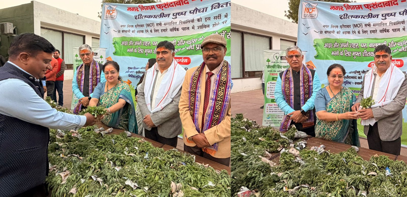 फरीदाबाद शहर को ग्रीन फरीदाबाद बनाने की दिशा में निगम चला रहा अभियान – मेयर प्रवीण बत्रा जोशी