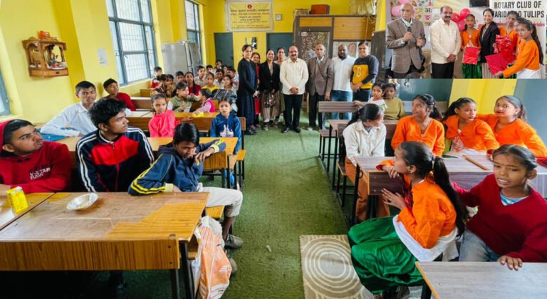 देवेन्द्र कुमार बालवीर पाठशाला ने मनाया विश्व दिव्यांग  दिवस