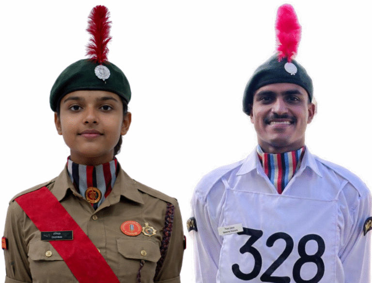 जे.सी. बोस विश्वविद्यालय के दो एनसीसी कैडेट्स का गणतंत्र दिवस कैंप–2026 के लिए चयन