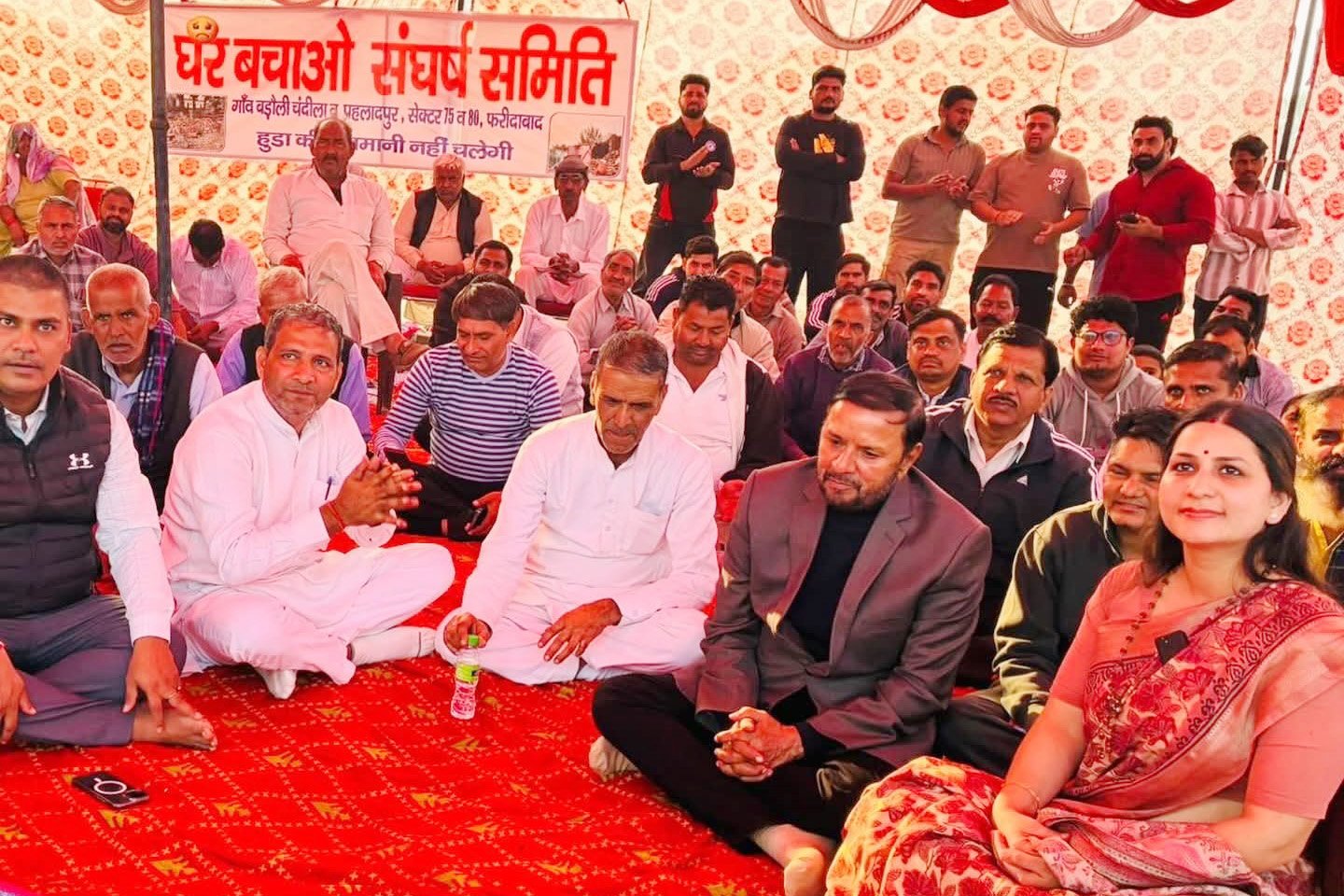 कांग्रेस ने लोगों को बसाने और भाजपा ने उजाडने  का किया काम : अवतार भड़ाना