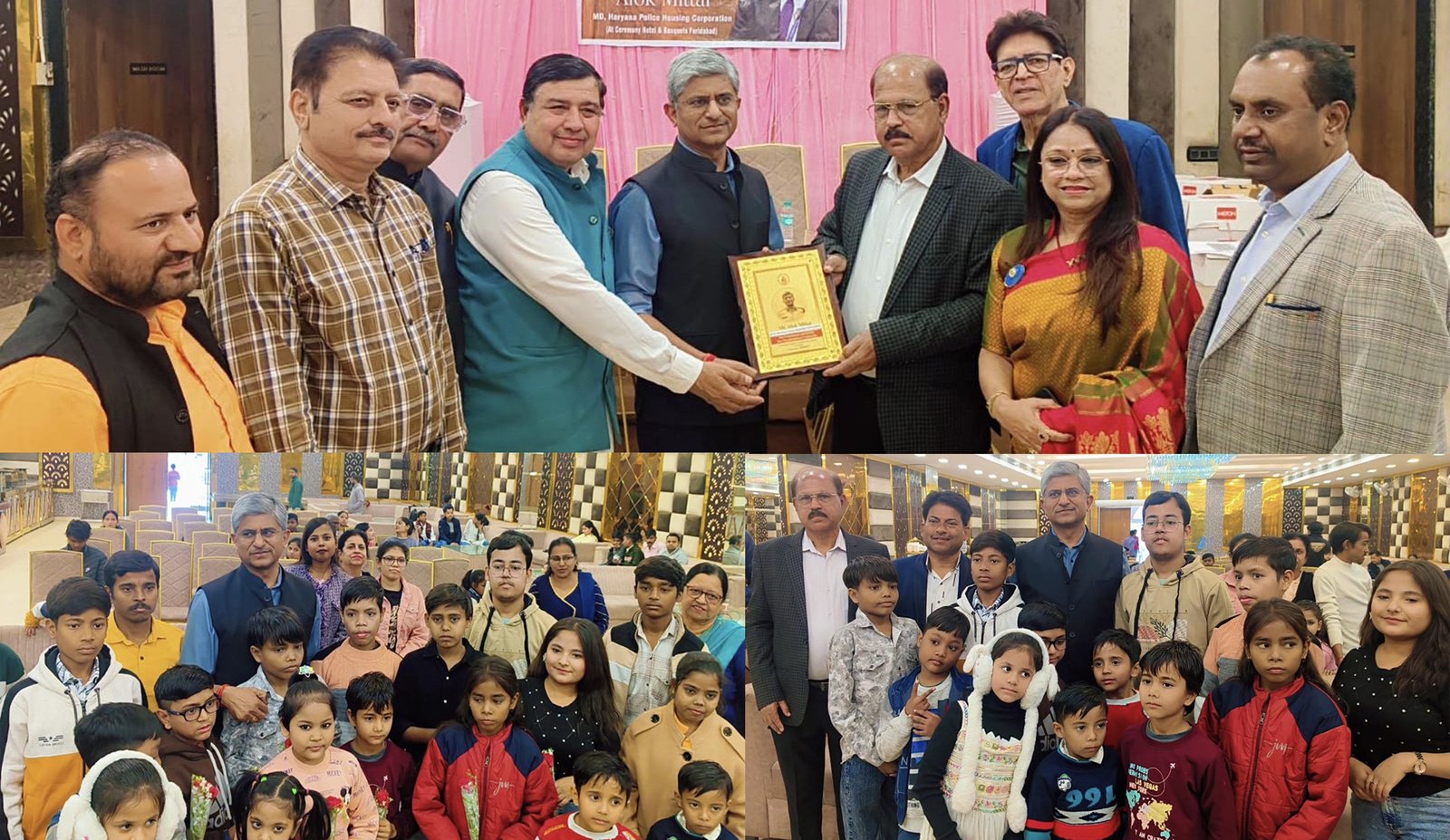 फाउंडेशन अगेंस्ट थेलासीमिया ने आलोक मित्तल द्वारा   मैनेजिंग डायरेक्टर हरियाणा पुलिस हाउसिंग कारपोरेशन का पद ग्रहण करने पर स्वागत समारोह का आयोजन किया