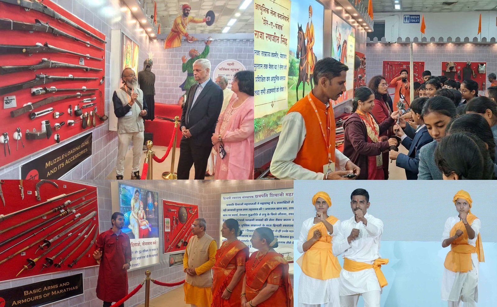 सनातन राष्ट्र शंखनाद महोत्सव’ की प्रदर्शनी से जागी राष्ट्रभक्ति की भावना , छात्रों और गणमान्य व्यक्तियों की उमंगपूर्ण सहभागिता