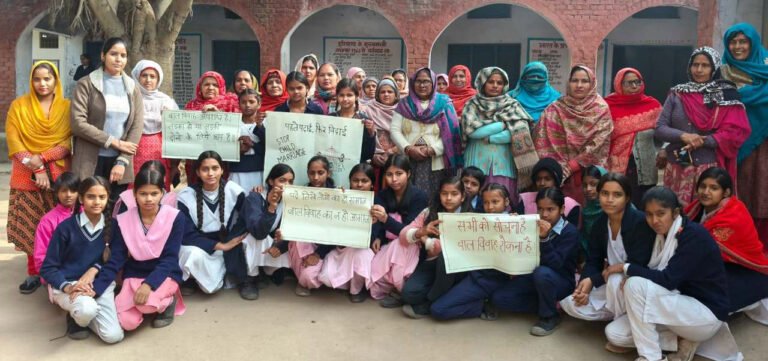 डीसी आयुष सिन्हा के मार्गदर्शन में बाल विवाह मुक्त भारत अभियान के तहत, राजकीय कन्या विद्यालय छांयसा और तिगांव स्कूलों में पोस्टर, नुक्कड़ नाटक और प्रतियोगिताएं आयोजित