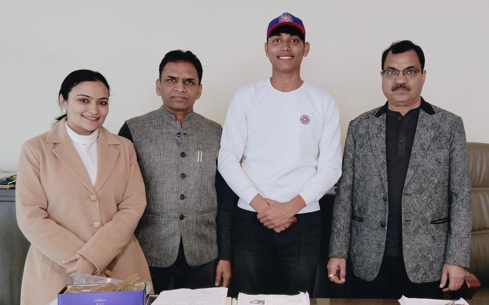 अग्रवाल कॉलेज बल्लभगढ़ के NSS वॉलंटियर परितोष कुमार गणतंत्र दिवस परेड- 2026 के लिए चुने गए