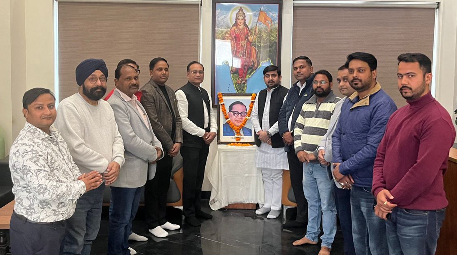 महापरिनिर्वाण दिवस पर भाजपा ने बाबा साहेब डॉ. भीमराव अंबेडकर को दी भावपूर्ण श्रद्धांजलि, आत्मनिर्भर भारत के सच्चे प्रेरक थे : पंकज पूजन रामपाल