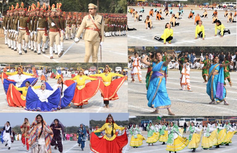 77 वें गणतंत्र दिवस समारोह की फुल ड्रेस रिहर्सल में प्रतिभागियों ने मार्च पास्ट व सांस्कृतिक कार्यक्रमों का किया प्रदर्शन, डीसी ने लिया जायजा, स्वास्थ्य मंत्री आरती राव फहराएंगी तिरंगा