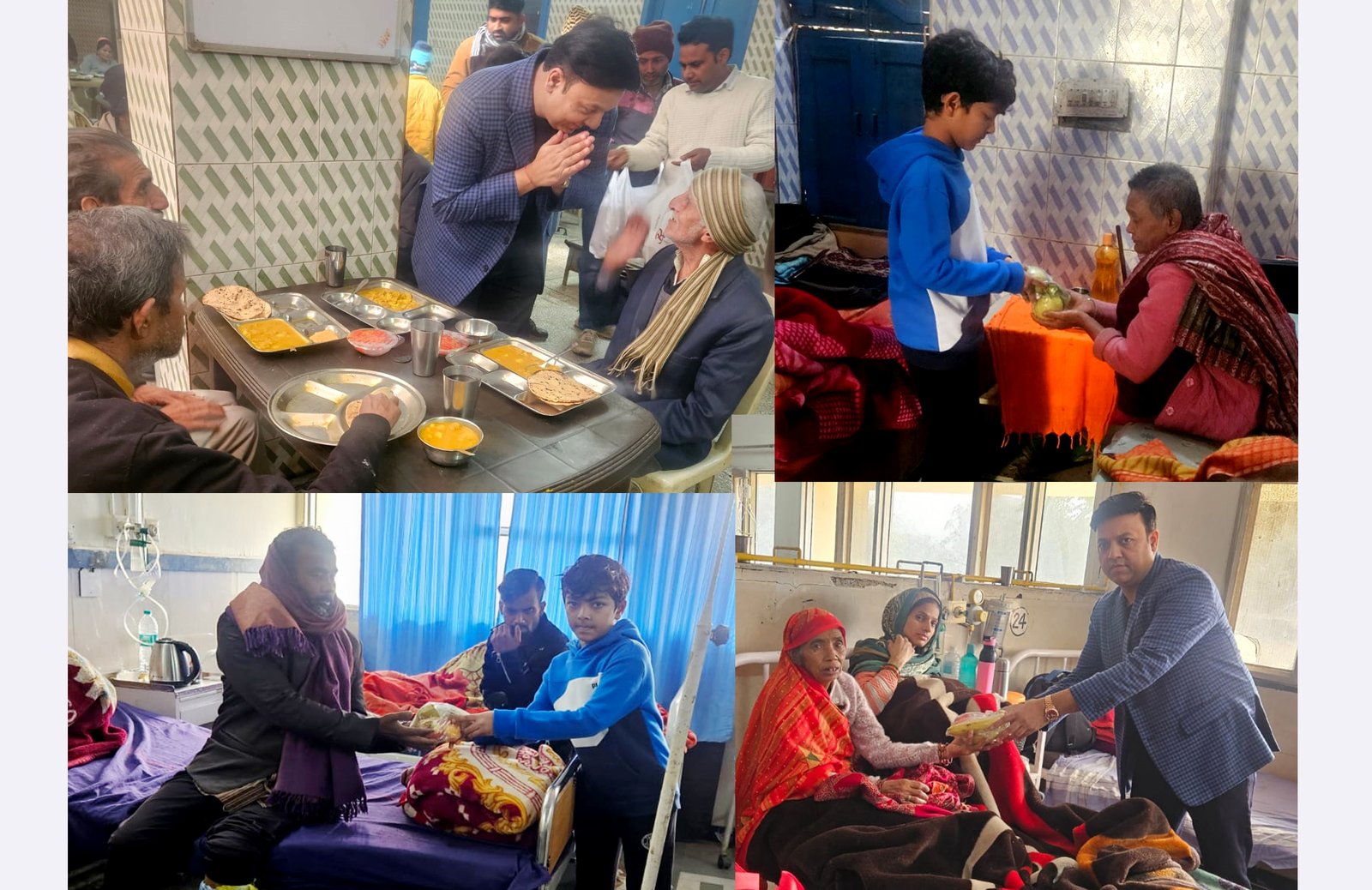 प्रसिद्ध उद्योगपति एवं समाजसेवी स्व. एचपी कोठारी की पुण्यतिथि पर सेवा कार्य आयोजित