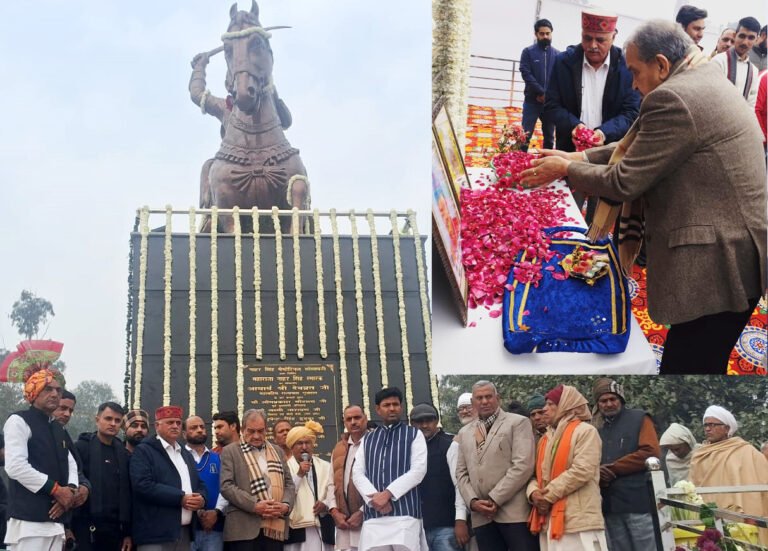 नाहर सिंह मैमोरियल सोयायटी ने श्रद्धापूर्वक मनाया राजा नाहर सिंह का बलिदान दिवस, 30 मेधावी छात्रों को दिए गए ज्ञानरत्न पुरस्कार