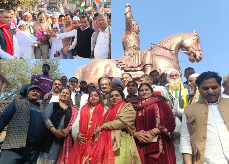 बल्लभगढ़ विधानसभा में “सद्भाव यात्रा” का क्षेत्रवासियों ने उत्साह, अपनत्व और अभूतपूर्व जनभागीदारी के साथ भव्य स्वागत किया, सामाजिक सौहार्द का सशक्त संदेश दिया