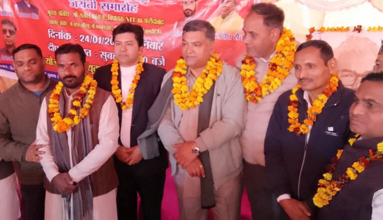 स्व. कर्पूरी ठाकुर ने सदैव ही गरीबों, किसान, मजदूरों, दबे कुचले वर्ग के लोगों की हितों की लड़ाई लड़ी: विधायक सतीश फागना