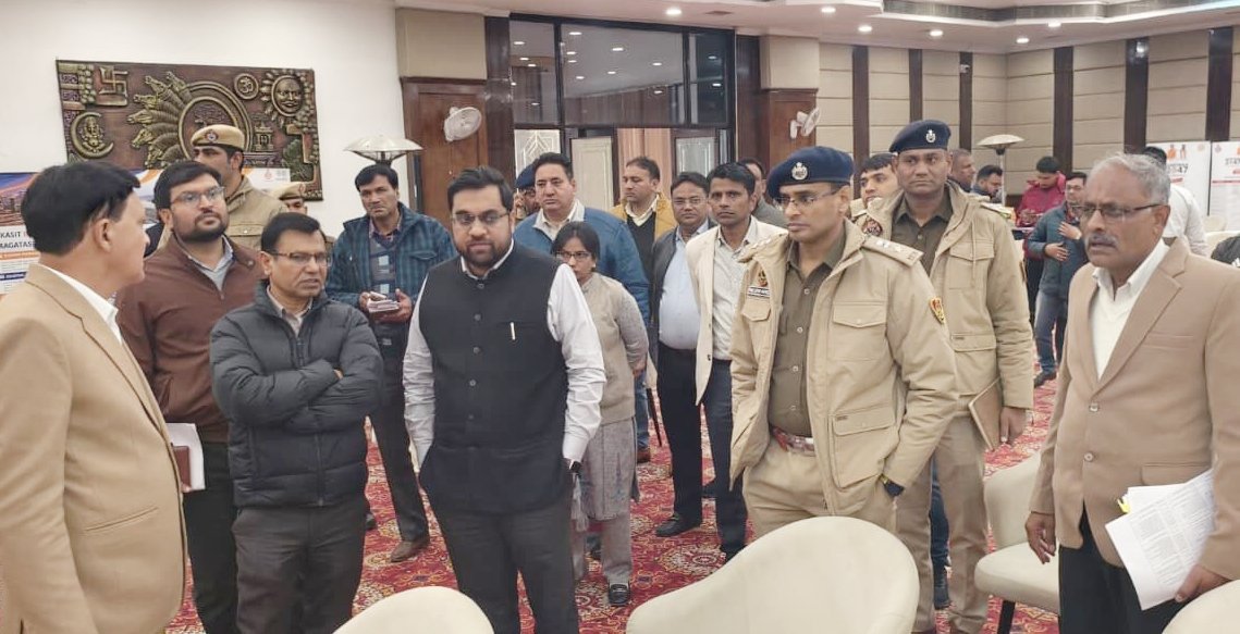 आज सीएम नायब सिंह सैनी फरीदाबाद दौरे पर, उद्यमियों और हेल्थ केयर सेक्टर से जुड़े विशेषज्ञों के साथ करेंगे प्री-बजट मंथन, कार्यक्रम की तैयारियों का डीसी आयुष सिन्हा ने लिया जायजा