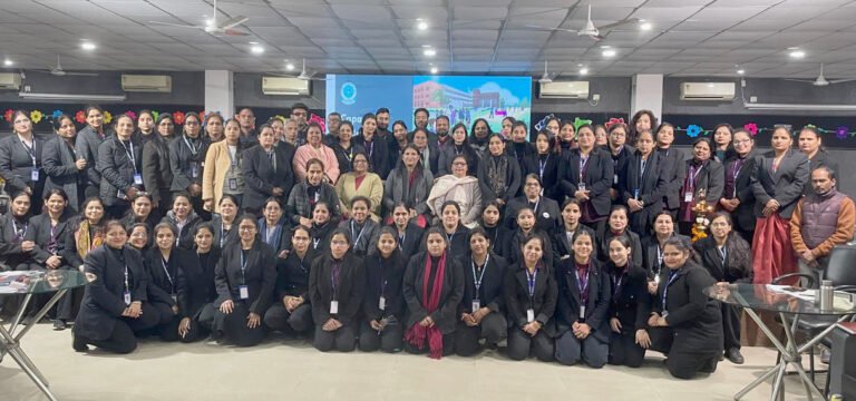 साईं धाम मे शिक्षकों के लिये आयोजित की गयी प्रशिक्षण कार्यशाला