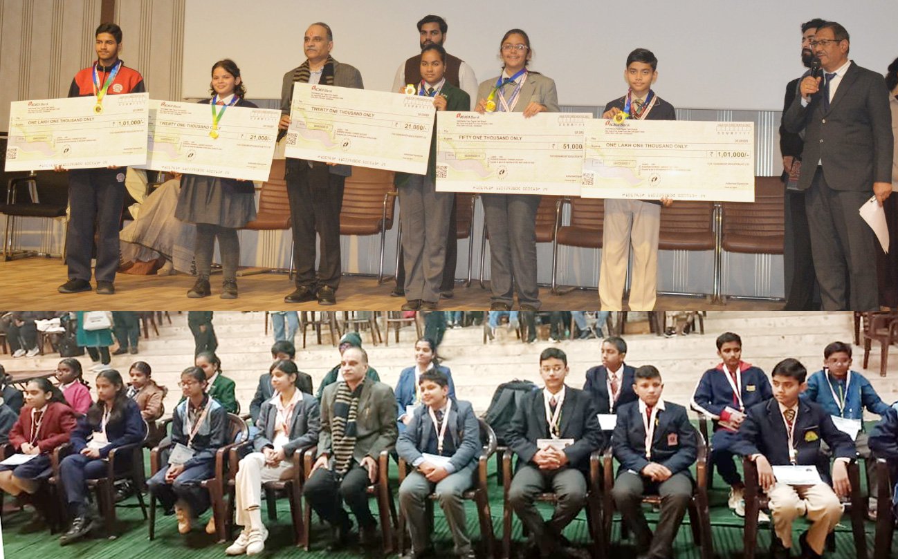 विश्वरूप एजुकेशन के तत्वावधान में चौथी राष्ट्रीय विश्वरूप क्विज़- 2026 के तृतीय चरण का सफल आयोजन,