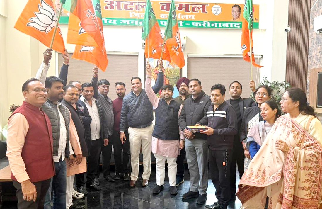 नितिन नबीन का राष्ट्रीय अध्यक्ष निर्वाचित होना उनके असाधारण नेतृत्व कौशल, संगठनात्मक दक्षता और दूरदर्शी सोच का प्रमाण : पंकज पूजन रामपाल