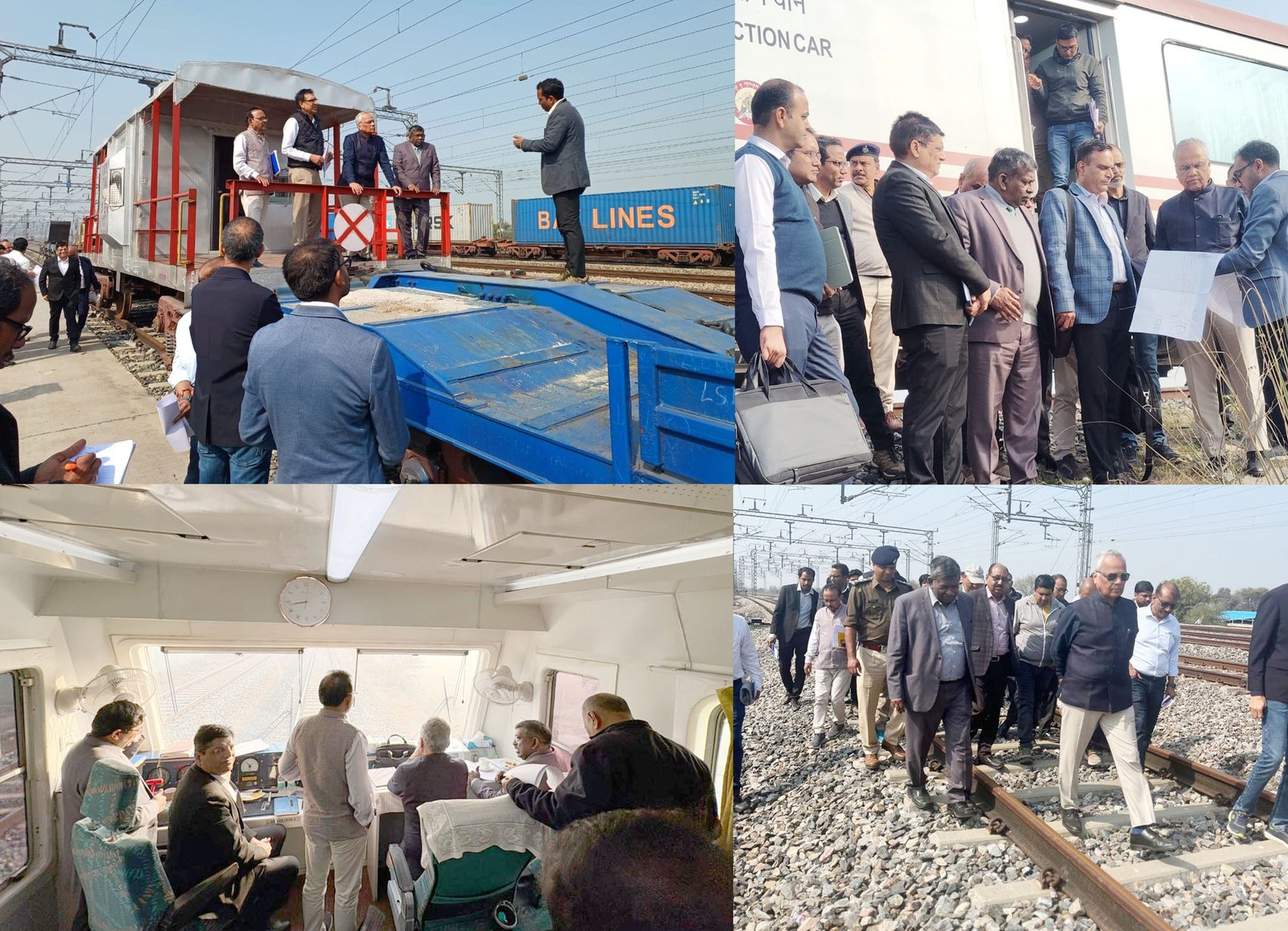 DFCCIL का फील्ड एक्शन: GCTs को शीघ्र शुरु करने पर जोर, बाधाएं दूर कर समय पर परियोजनाएं पूरी करने निर्देश : प्रबंध निदेशक प्रवीण कुमार