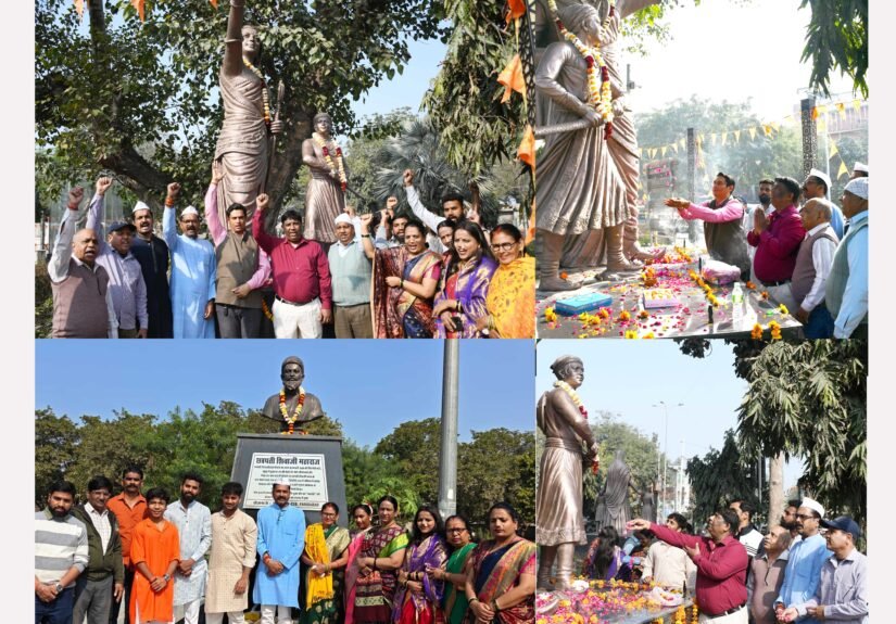 महाराष्ट्र मित्र मंडल ने धूमधाम से मनाई छत्रपति शिवाजी महाराज जयंती