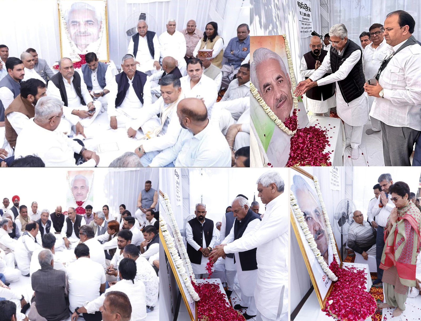 पूर्व विधायक आनंद कौशिक के निधन पर शोक व्यक्त करने वालों का लगा तांता,भूपेंद्र सिंह हुड्डा, कुमारी सैलजा व राव नरेंद्र ने अर्पित की श्रद्धांजलि