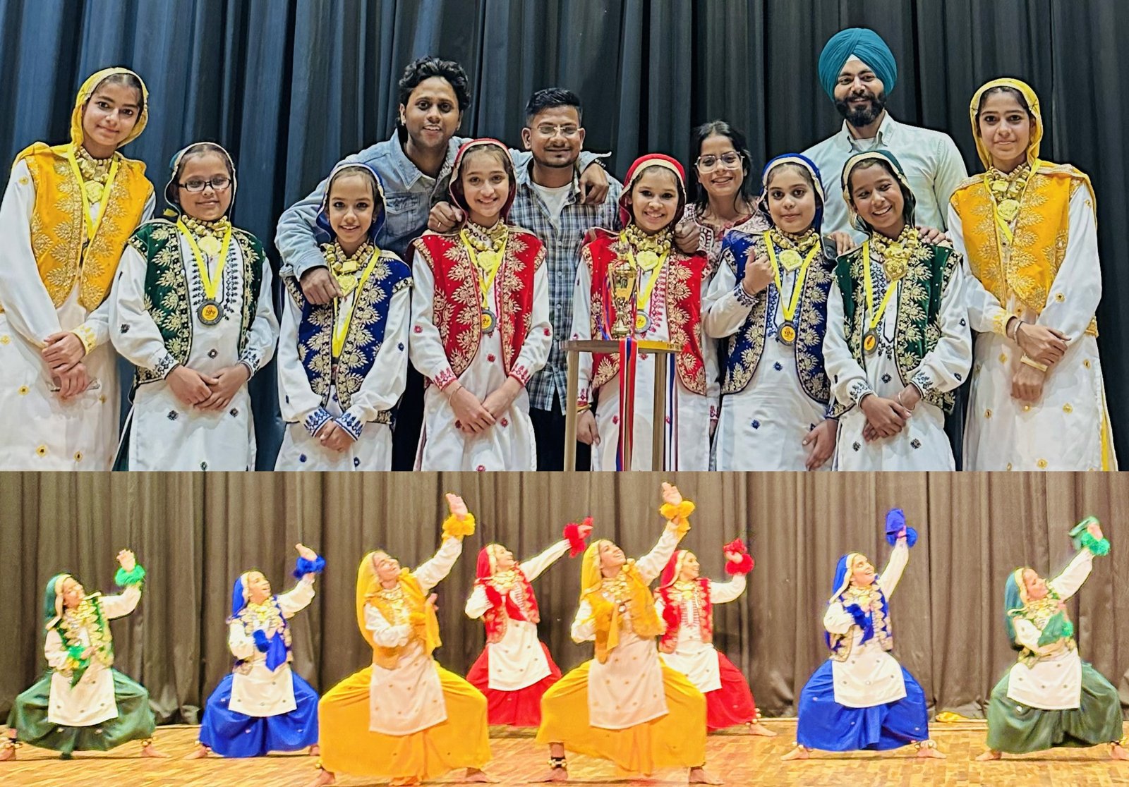 फरीदाबाद की लड़कियाँ लड़कों से कम नहीं , PV School of Dance ने भंगड़ा एरीना में तीसरा स्थान हासिल कर जिले का नाम रोशन किया