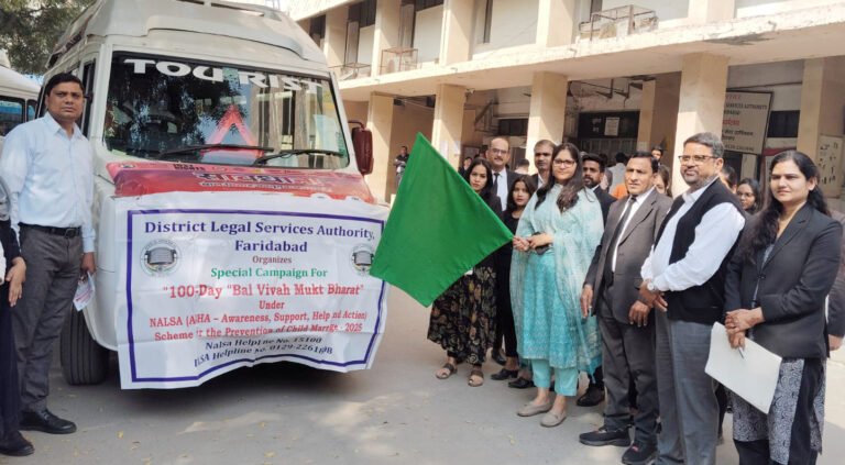 बाल विवाह उन्मूलन के लिए मोबाइल जागरूकता वैन की शुरुआत, दूरदराज गांवों में पहुंचेगा कानून का संदेश, बालिकाओं के अधिकारों की होगी रक्षा:सीजेएम रीतू    यादव