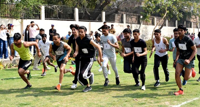 अग्रवाल कॉलेज बल्लभगढ़ में 54वीं दो दिवसीय एथलेटिक मीट का शानदार आगाज़