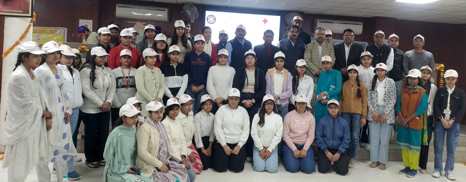 अग्रवाल कॉलेज बल्लबगढ़ में नशा मुक्ति जागरूकता शिविर का आयोजन