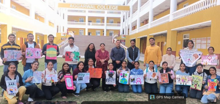 अग्रवाल कॉलेज, बल्लभगढ़ में राष्ट्रीय महिला दिवस मनाया गया