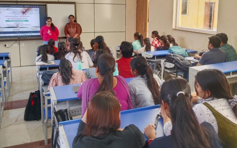 अग्रवाल कॉलेज, बल्लभगढ़ द्वारा ‘केंद्रीय उत्पाद शुल्क’ विषय पर एक क्विज प्रतियोगिता का आयोजन किया गया