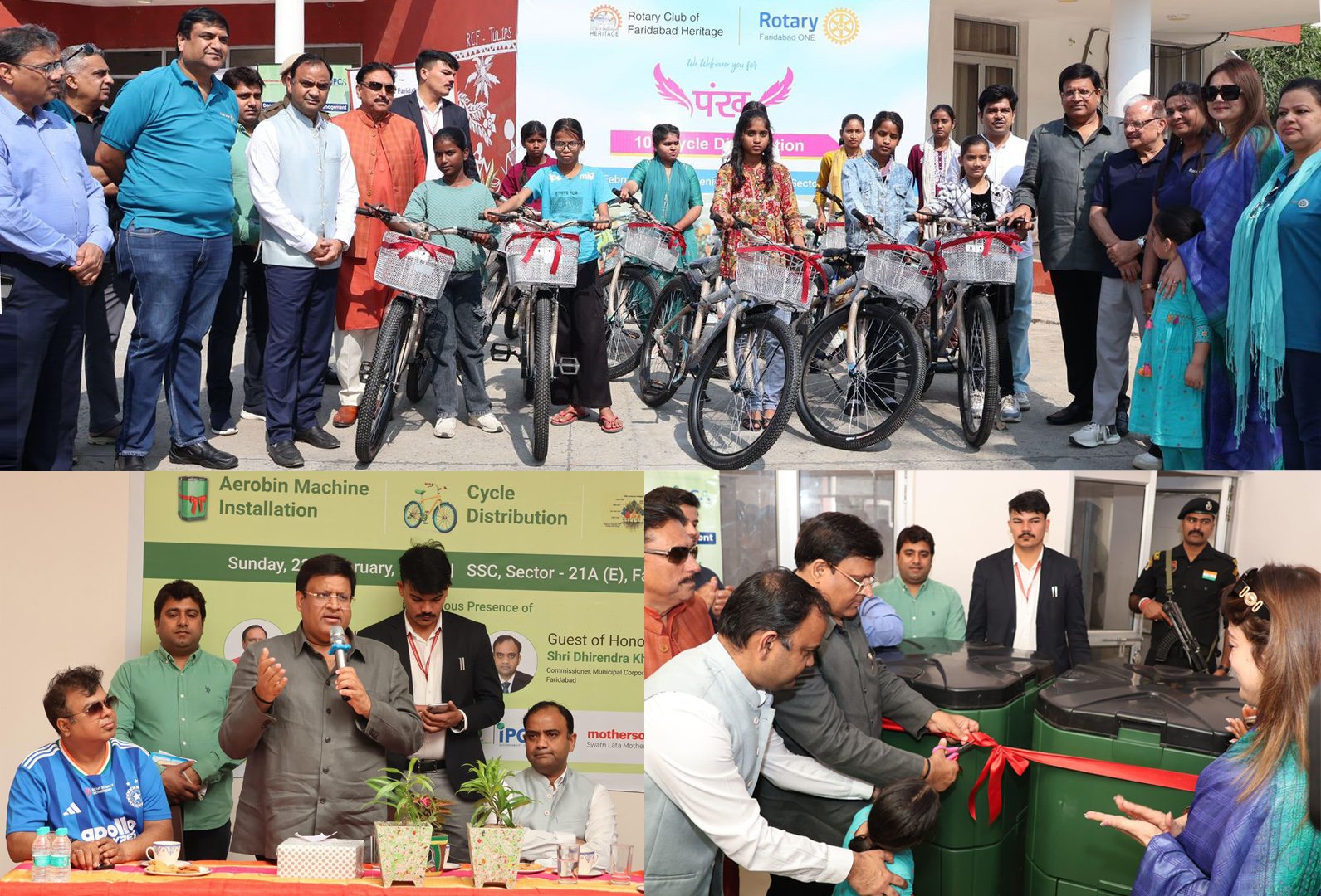 क्लीन एंड ग्रीन फरीदाबाद पहल सतत विकास और जन भागीदारी का सशक्त संदेश, मंत्री विपुल गोयल ने वेस्ट टू बेस्ट और कचरा पृथक्करण को जीवनशैली बनाने का किया आह्वान