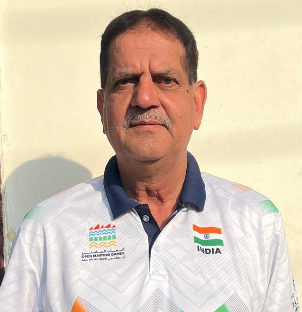 ओपन वर्ल्ड मास्टर्स गेम में बास्केटबॉल टीम के 60+ आयु वर्ग में जिले के एसके दलाल का चयन, यूनाइटेड अरब अमीरात की राजधानी अबु धाबी में 06 फरवरी से,