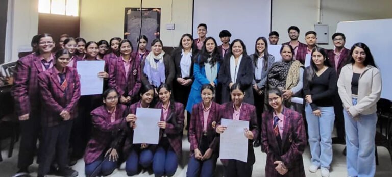 अग्रवाल कॉलेज बल्लभगढ़ द्वारा अग्रवाल पब्लिक स्कूल, सेक्टर-3 में “उद्यमिता – मूल्य सृजन की कला” विषय पर स्कूल आउटरीच कार्यक्रम का आयोजन किया गया