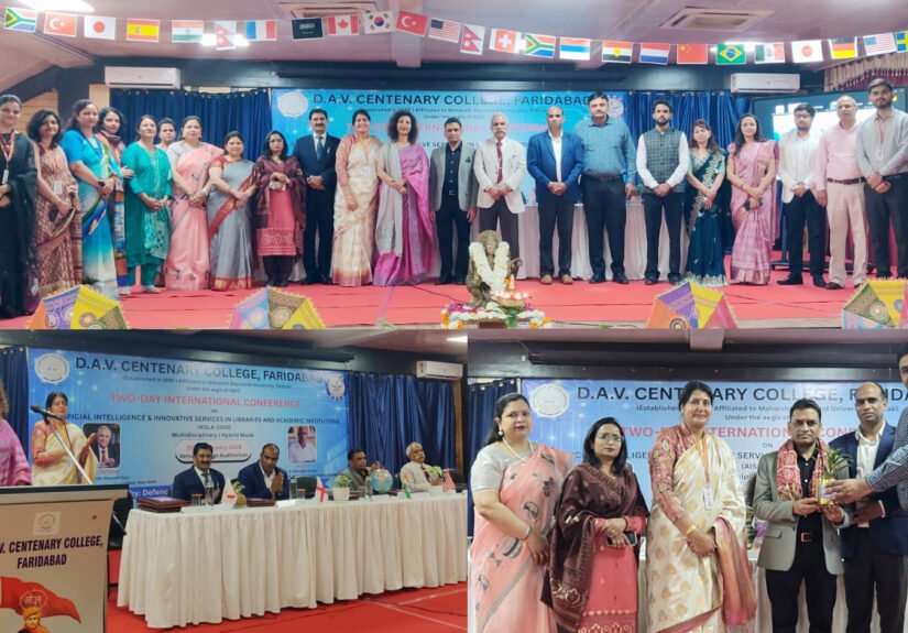 डीएवी शताब्दी महाविद्यालय में दो दिवसीय AISLA-2026’ अंतरराष्ट्रीय सम्मेलन के प्रथम दिवस पर एआई तकनीक के उचित उपयोग पर विशेषज्ञों ने रखा अपना पक्ष