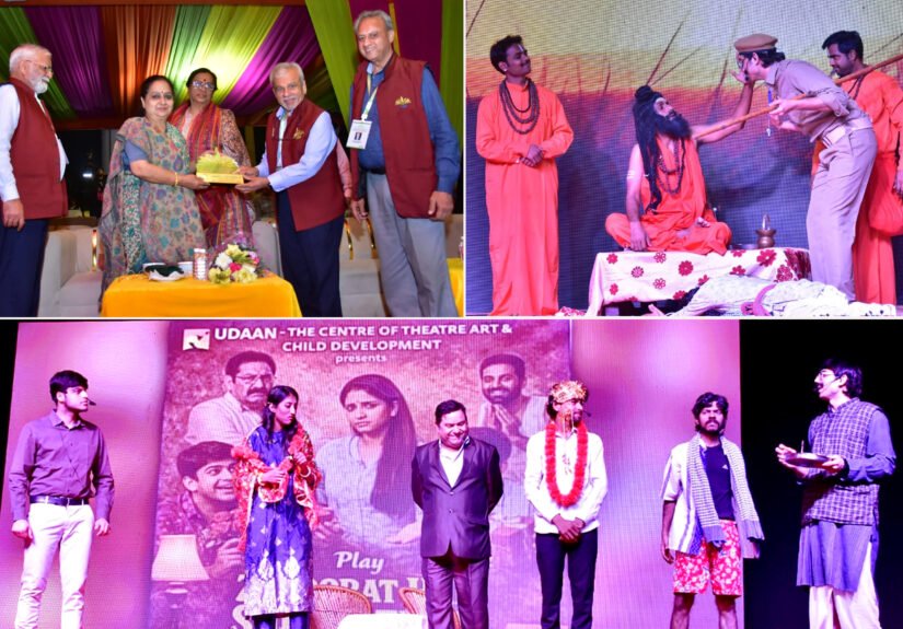 जश्न-ए-फरीदाबाद-5’ में ‘चरणदास चोर’ और ‘ज़रूरत है श्रीमती की’ नाटकों ने बिखेरे हास्य के रंग