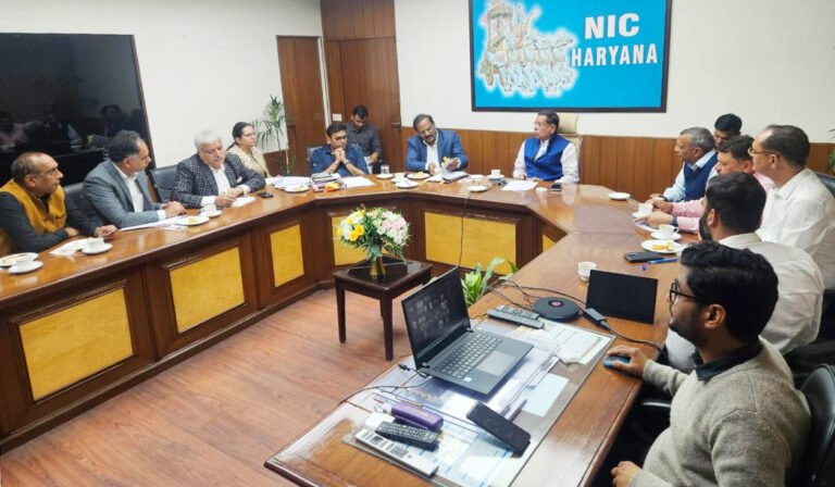 फोर्टीफाइड राइस कर्नल को लेकर की उच्च स्तरीय समीक्षा बैठक, प्रदेश के सम्पूर्ण पोषण पर ध्यान दे रही नायब सरकार : राजेश नागर