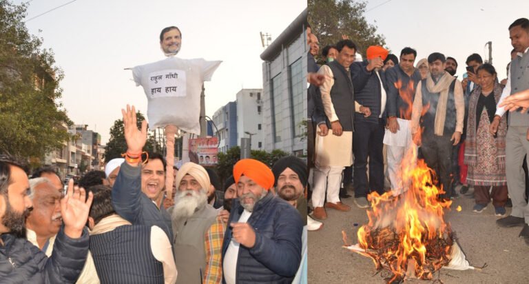 सत्ता ना मिलने की हताशा में राहुल गांधी मर्यादाएं भूल चुके हैं, केंद्रीय मंत्री को ‘गद्दार’ कहना लोकतंत्र और का अपमान, सार्वजनिक माफी मांगें : पंकज पूजन रामपाल