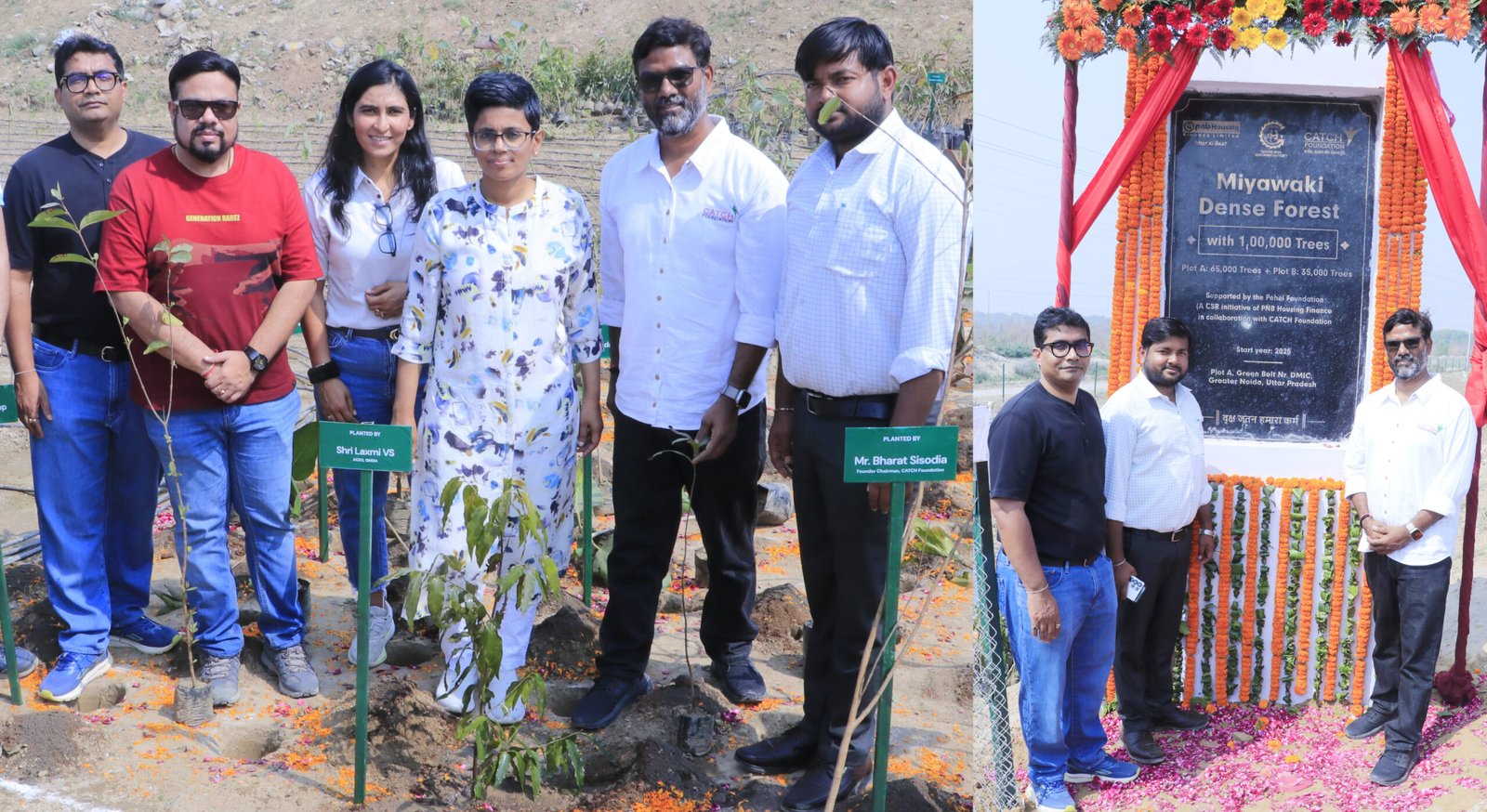 PNB Housing Finance Champions Environmental Sustainability with Miyawaki Forest Development in Greater Noida, 1 lakh native trees planted across 2 sites in Greater Noida