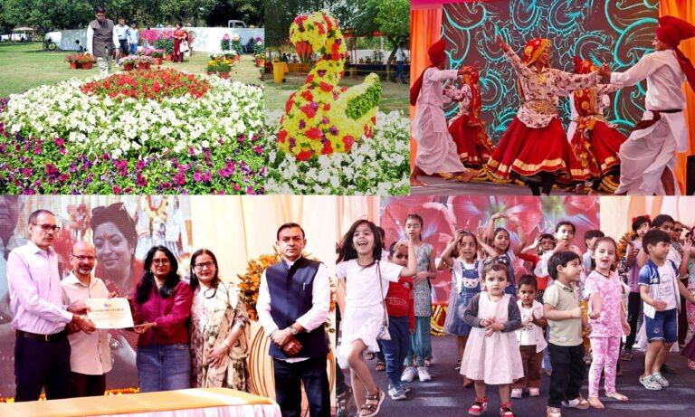 दो दिवसीय फ्लावर फेस्टिवल के समापन पर उमड़ा जन सैलाब, नगर निगम शहर को स्वच्छ सुंदर और हरियाली युक्त बनाने के लिए करता रहेगा प्रयास : धीरेंद्र खड़गटा निगमायुक्त