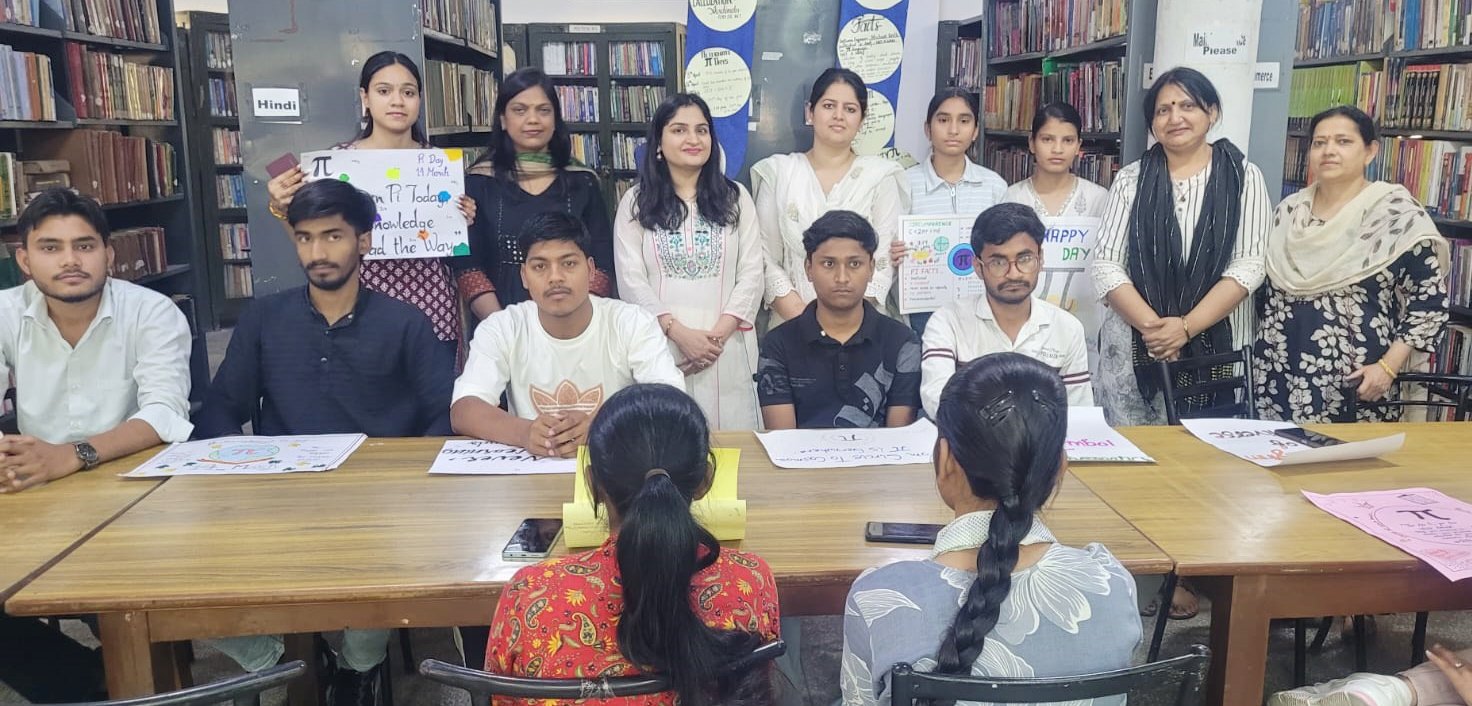 अग्रवाल कॉलेज में ‘पाई डे’ पर विद्यार्थियों ने दिखाई गणितीय प्रतिभा