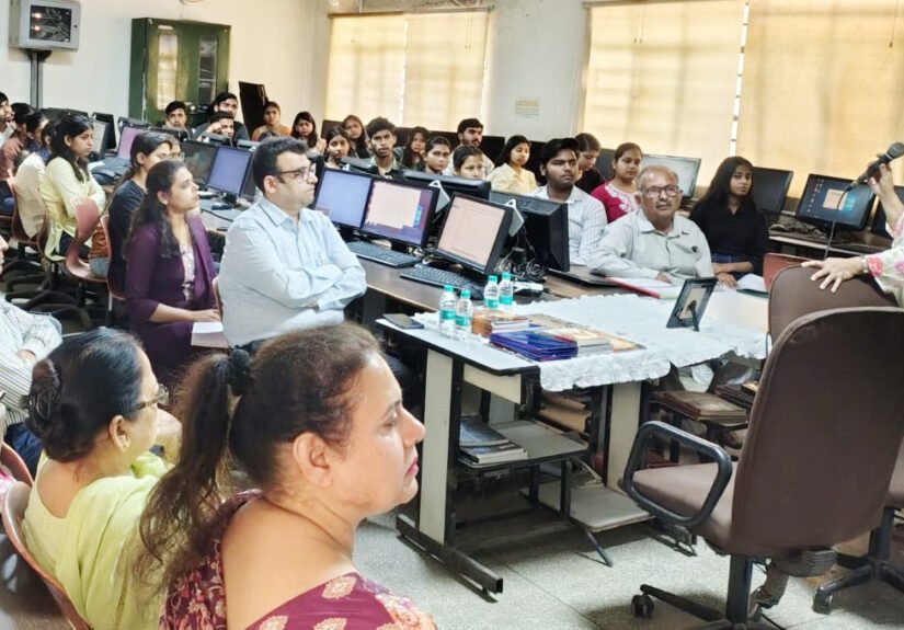 अग्रवाल कॉलेज बल्लभगढ़ में अध्यात्म का विज्ञान पर विशेष व्याख्यान आयोजित किया गया