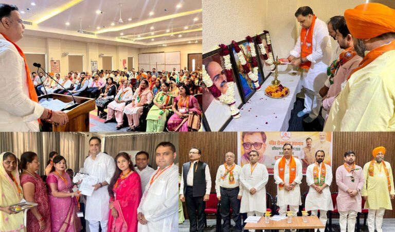 अजरौंदा से भाजपा के मंडल प्रशिक्षण वर्ग का हुआ शुभारंभ, 150 से अधिक कार्यकर्ताओं ने लिया हिस्सा, भाजपा की असली ताकत उसका समर्पित कार्यकर्ता: पंकज रामपाल