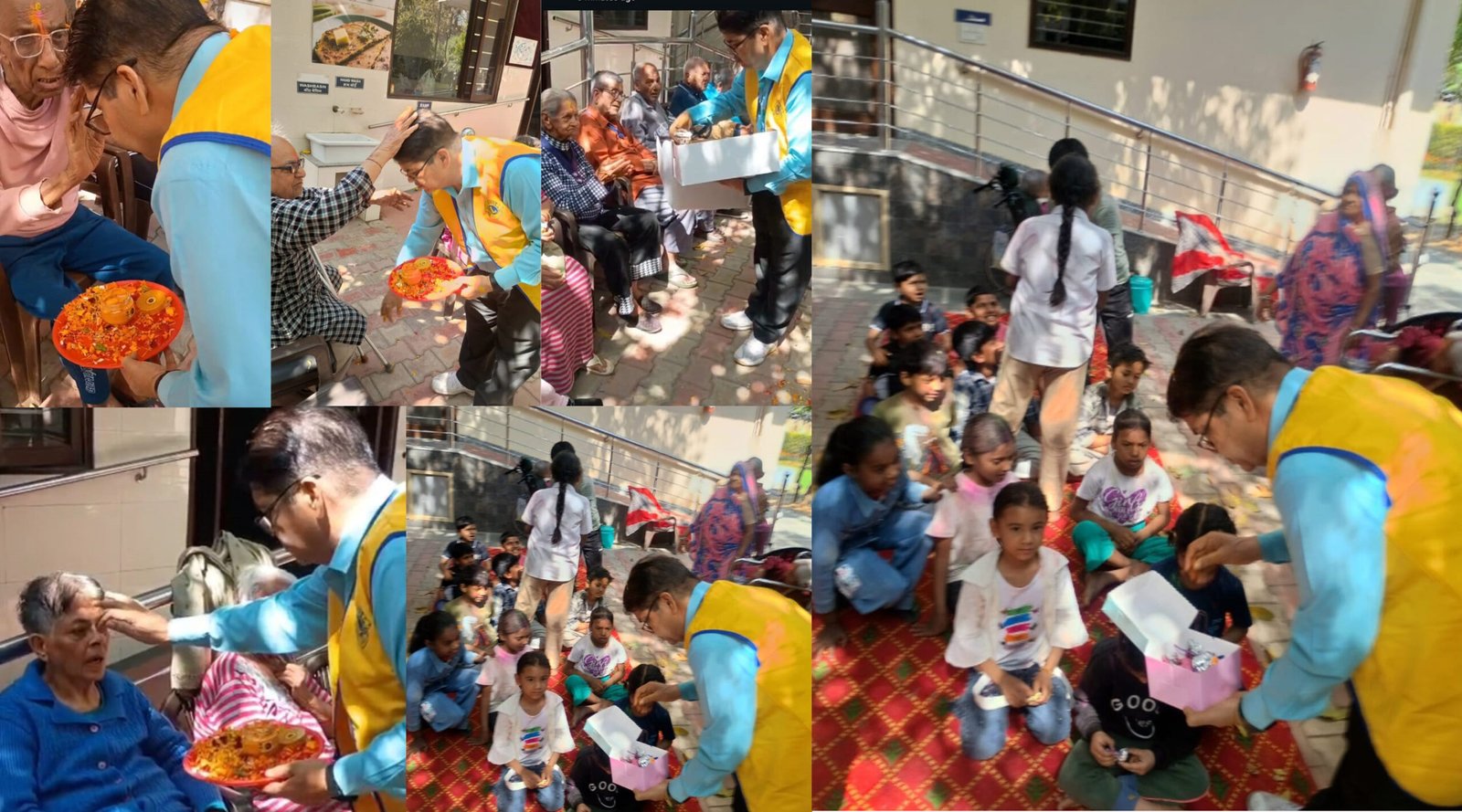 होली के पावन अवसर पर सेवा एवं सम्मान का संदेश दिया लायन योगिंदर एस. तेवतिया ने