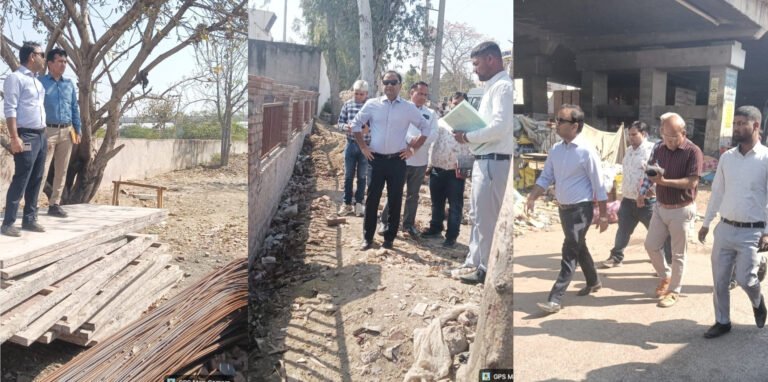 निगम आयुक्त ने वार्ड-14 का किया निरीक्षण, बाटा पुल के नीचे से अतिक्रमण हटाकर पेड़ पार्किंग और हरियाली स्थापित करने हेतु प्लान तैयार करने के दिए आदेश